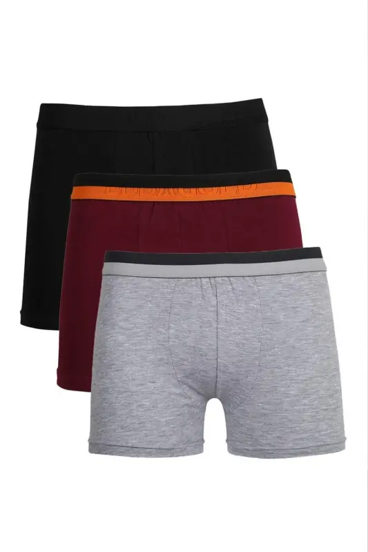 Erkaklar uchun Paxta Boxers 3 dona 40096 - 2