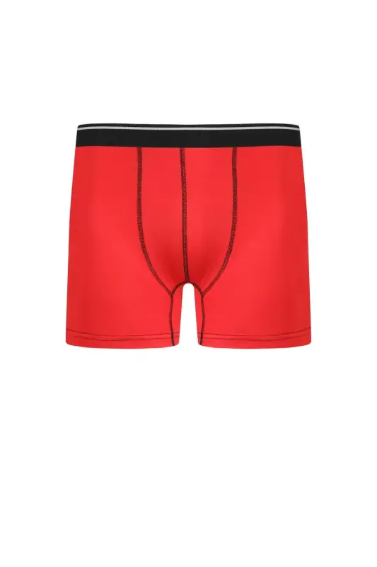 Erkaklar uchun Paxta Lycra Qizil 40133 - 3