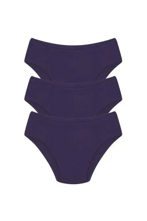 Erkaklar uchun Paxtadan 3 dona Sax Slip 40129 - 1