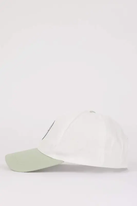 Erkaklar uchun paxtadan tikilgan kepka, yalpiz rangi - 2