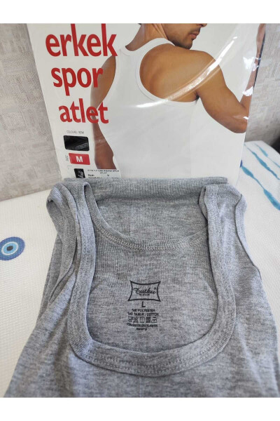 Erkaklar uchun paxtadan tikilgan ribana sport maykasi - TUTKU (1)