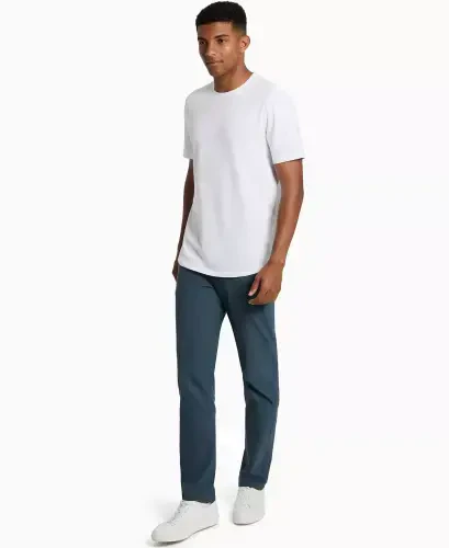 Erkaklar uchun Performance Crewneck futbolkasi - Oq - KENNETH COLE (1)