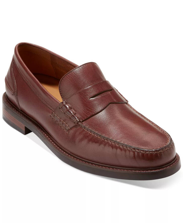 Erkaklar uchun Pinch Prep Slip-On Penny Loaferlar Jigarrang - 1