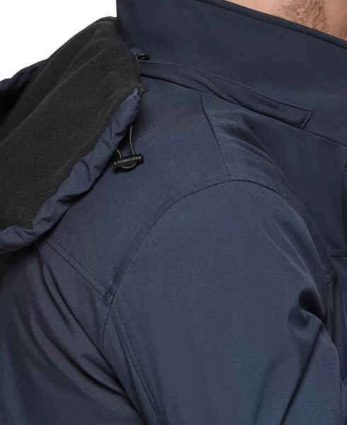 Erkaklar uchun Polar Fleece bilan qoplangan cheksiz cho'ziladigan ko'ylagi, True Navy - 4