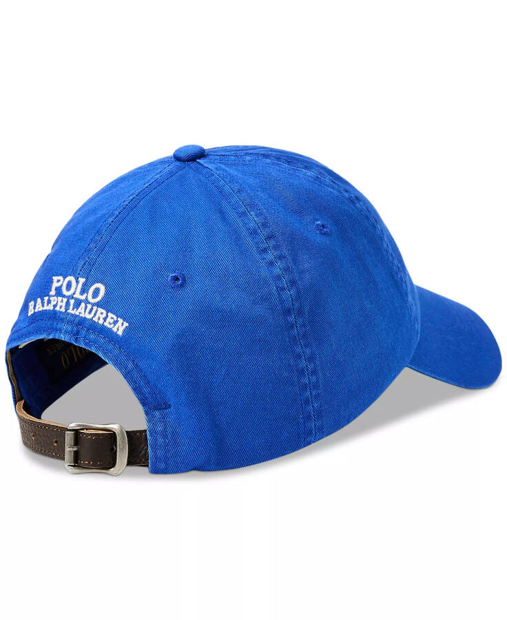 Erkaklar uchun Polo Bear Twill Ball Cap ko'ylagi, Moviy Saturn - 2