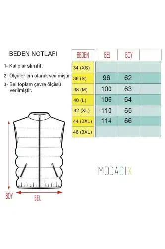 Erkaklar uchun qishki puf yelek (olib tashlanadigan shlyapa bilan) - 4