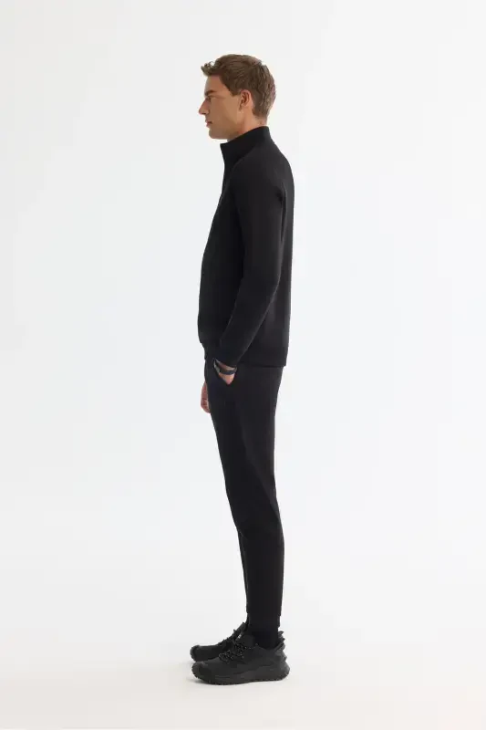 Erkaklar uchun qora jinsiy sweatshirt - 3