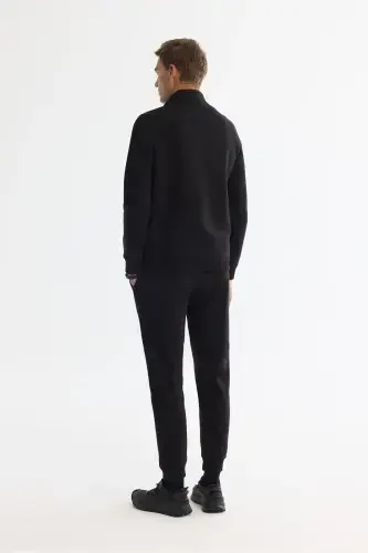 Erkaklar uchun qora jinsiy sweatshirt - 4