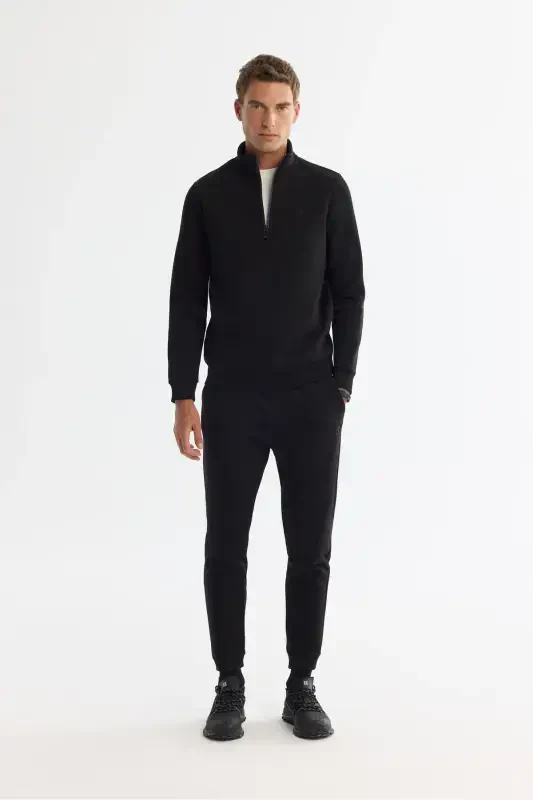 Erkaklar uchun qora jinsiy sweatshirt - 5