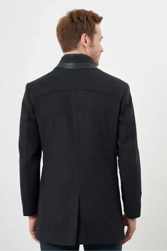 Erkaklar uchun qush ko'zi naqshli palto - 5