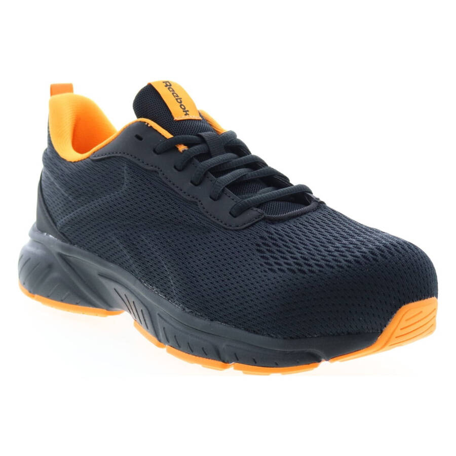 Erkaklar uchun Reebok WORK N COMFORT po'lat burunli poyabzal Hajmi: 9 Cblack - Cblack - Ricoch Walking - 2