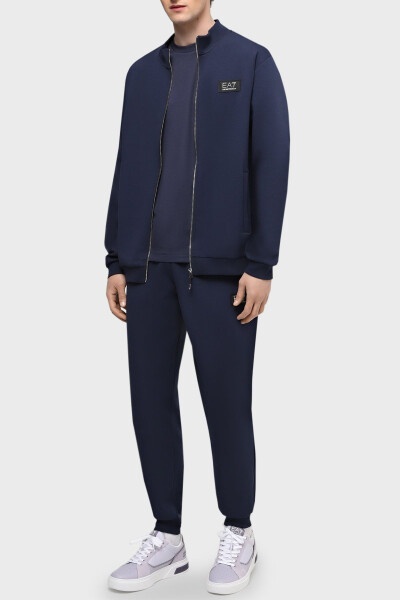 Erkaklar uchun Regular Fit Paxta Jogger Sport Shimlari SHIMLAR 3DPP77 PJUEZ 1554 - EA7 (1)