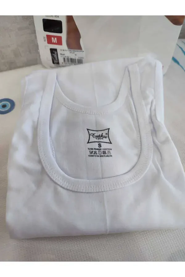 Erkaklar uchun ribana paxta sport maykasi - 2