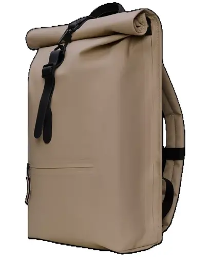 Erkaklar uchun Rolltop ryukzak sumkasi - Bej - 3