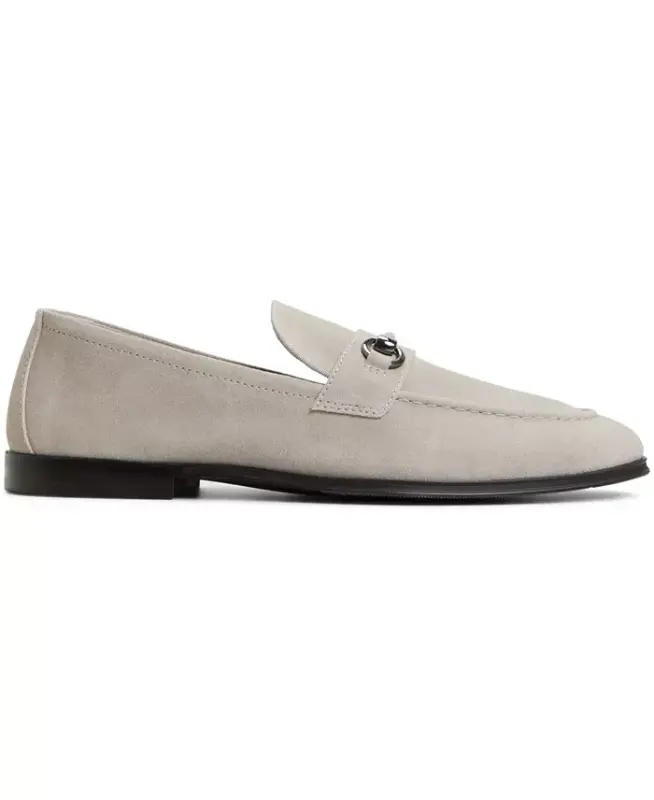 Erkaklar uchun sayohatchi charm qistirma loafer - 3