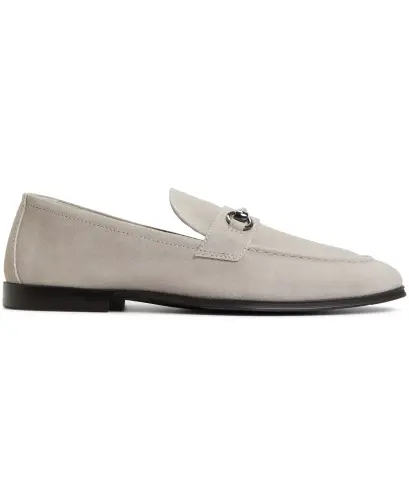 Erkaklar uchun sayohatchi charm qistirma loafer - 9