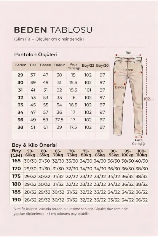 Erkaklar uchun sishavor moviy gabardin paxtali slim fit egiluvchan ofis uslubidagi chino shim - Moviy - 6