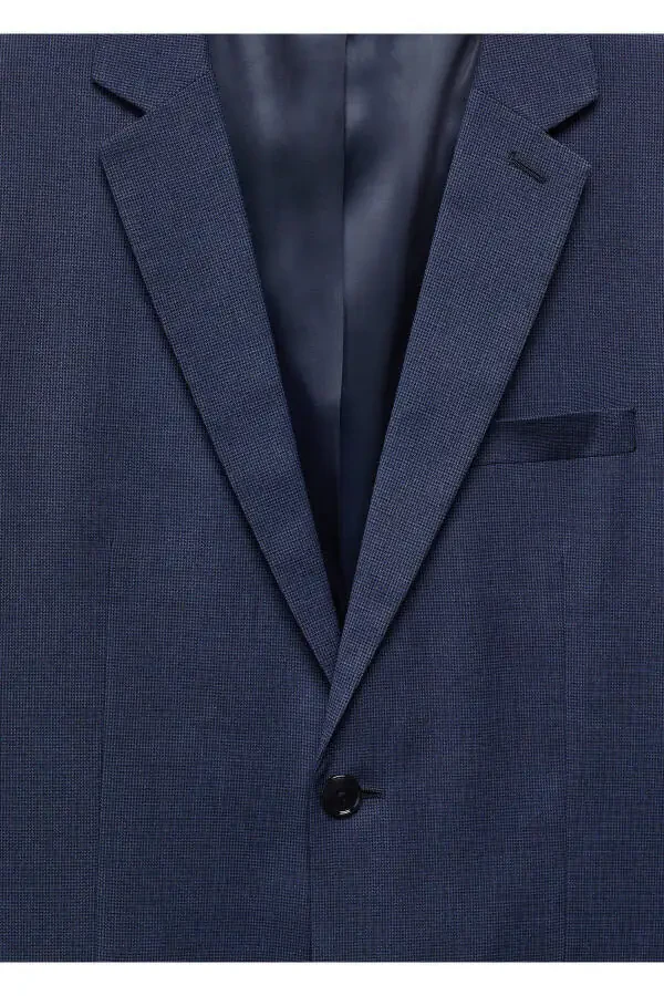 Erkaklar uchun siyoh rangdagi blazer - 7