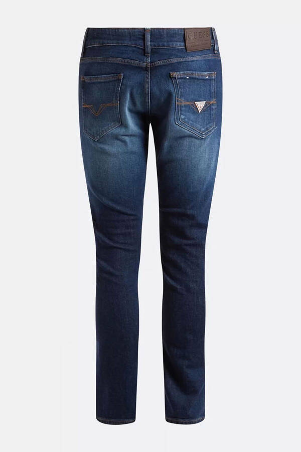 Erkaklar uchun Skinny Fit Jinsi Shimlar - 10