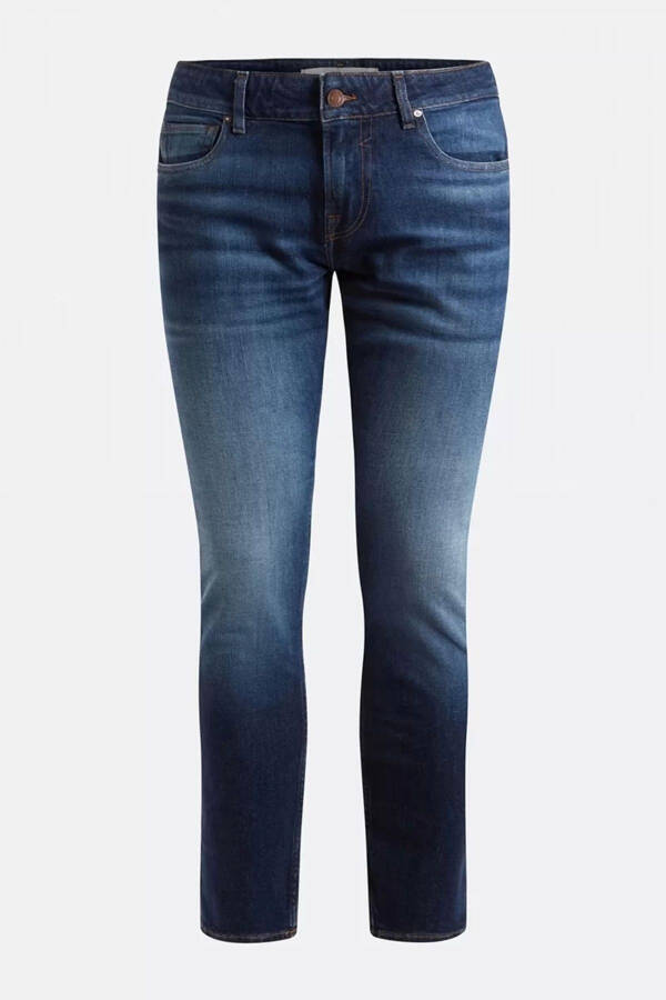 Erkaklar uchun Skinny Fit Jinsi Shimlar - 11