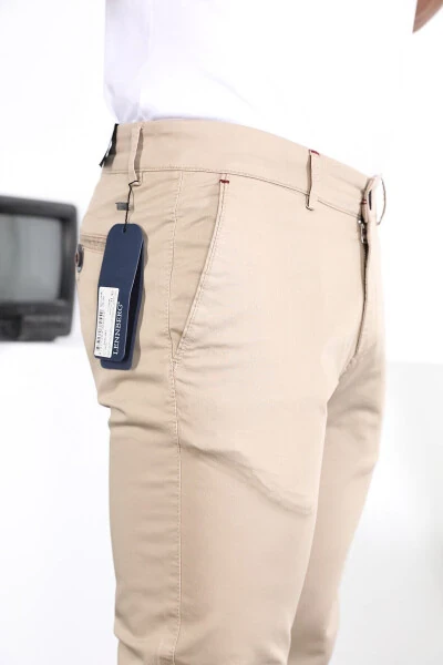 Erkaklar uchun Slim Fit Chino Shimlar Lennberg - 6