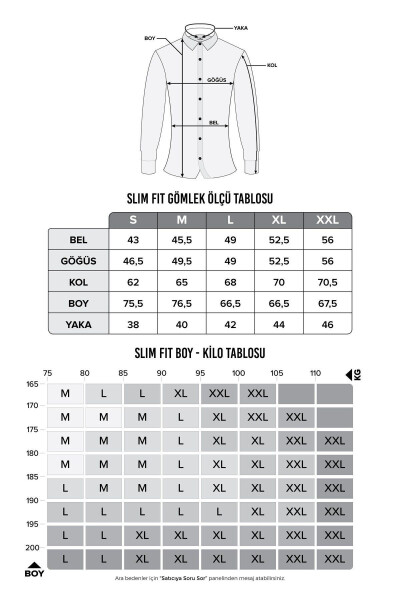 Erkaklar uchun Slim Fit tor kesimli uzun yengli 100% paxta zig'ir matolari aralashmasi ikki cho'ntakli sport yoqali ko'k rangli ko'ylak - 6