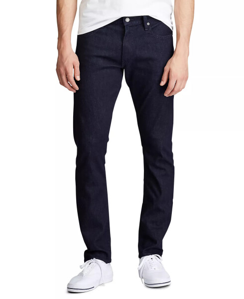 Erkaklar uchun Slim Streç Jeans Blue - 1