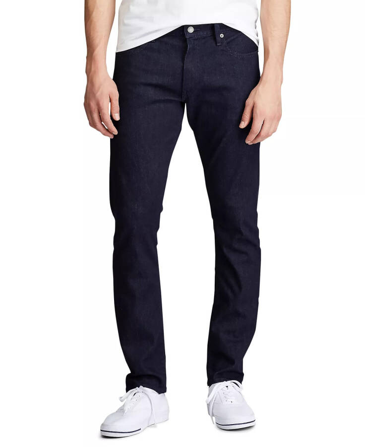 Erkaklar uchun Slim Streç Jeans Blue - 1