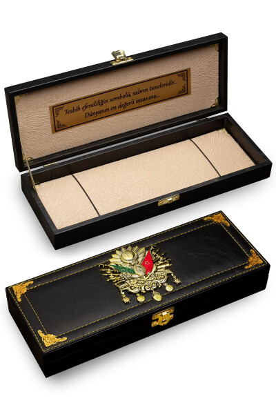 Erkaklar uchun sovg'a oltin qoplangan kumush tasbeh - 5