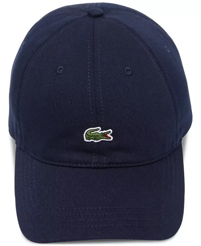 Erkaklar uchun sozlanadigan logotipli kepka - LACOSTE