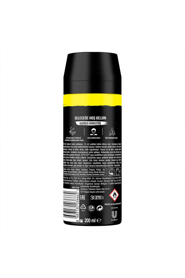 Erkaklar uchun sprey dezodorant Black Xl 48 soat ta'sirli hid 200 ml X3 dona - 24