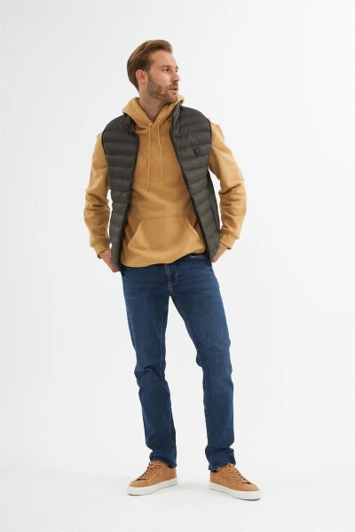 Erkaklar uchun standart kesimdagi shishiriladigan yelek Antrasit rangi - 14