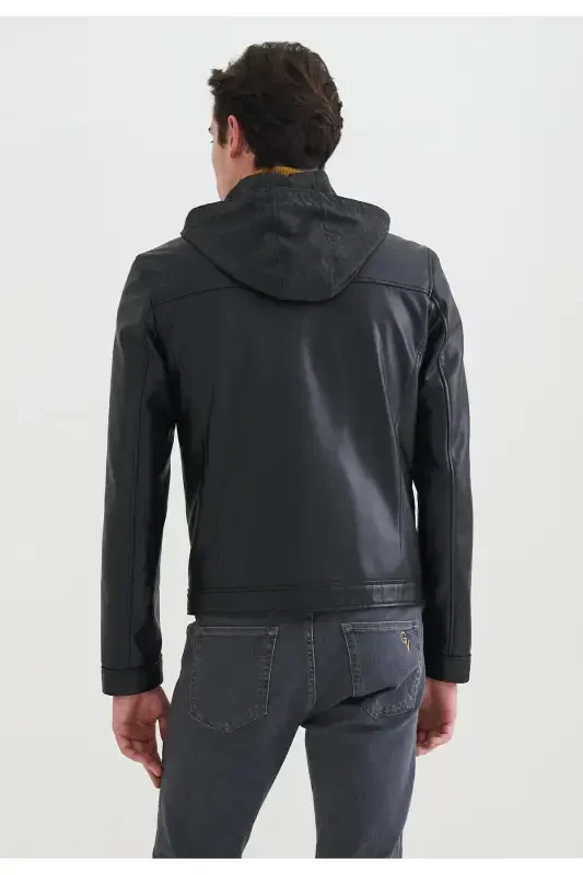 Erkaklar uchun sun'iy charm ko'ylagi - 6