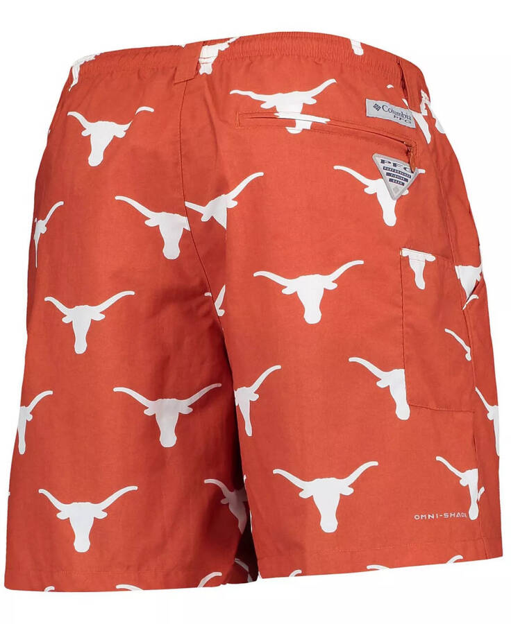 Erkaklar uchun Texas Orange Texas Longhorns Backcast II Omni-Shade Hybrid Shorts Texas Orange - 7