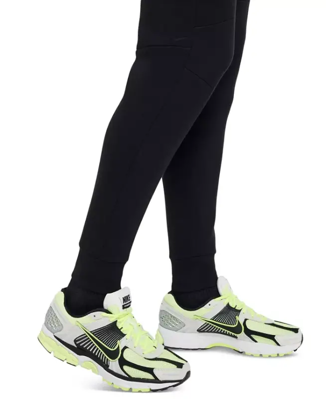 Erkaklar uchun texnologiya Fleece Joggerlar-qora/qora - 4