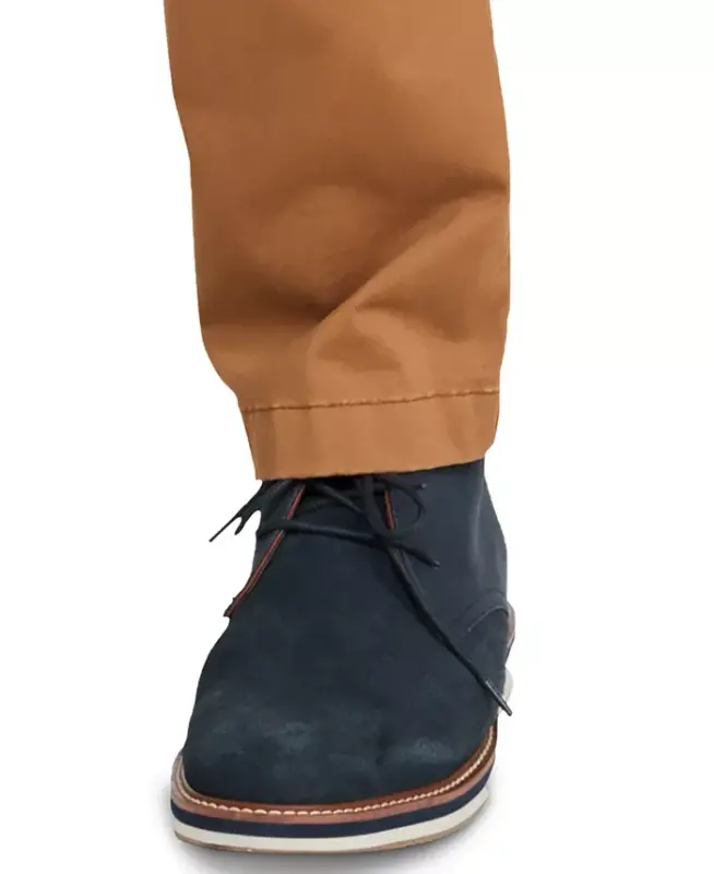Erkaklar uchun TH Flex Stretch Regular-Fit Chino shimi — Cohiba jigarrang - 6