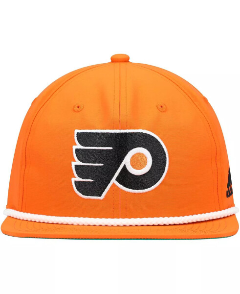 Erkaklar uchun to'q sariq Philadelphia Flyers arqonli sozlanuvchan shlyapa to'q sariq - 8