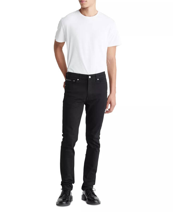 Men's Skinny-Fit Jeans-Forever Black - 1