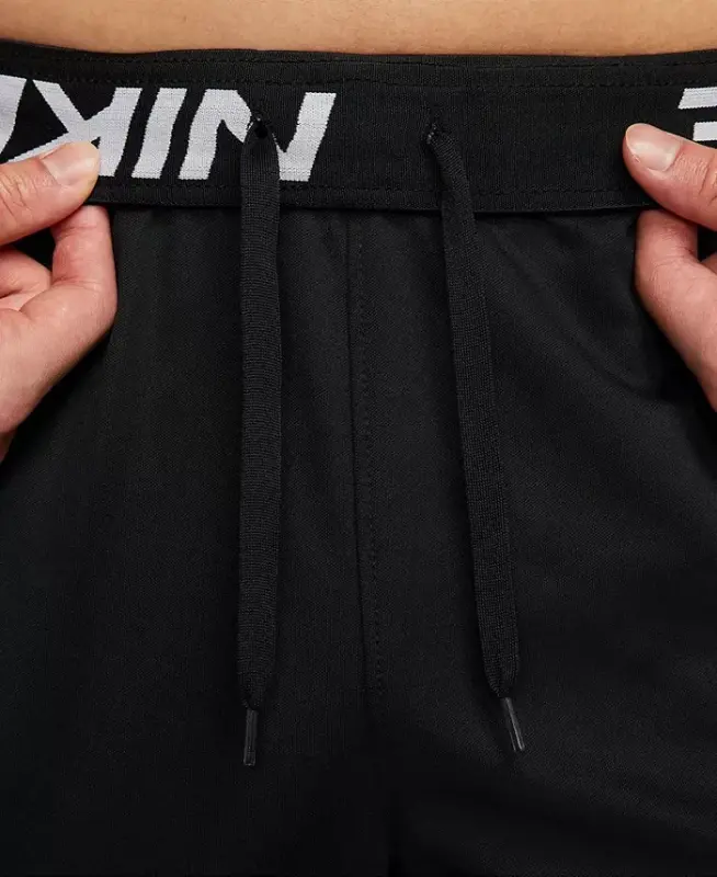 Erkaklar uchun Totality Dri-FIT Ochilgan Ko'p qirrali Shorti - Qora/oq - 4