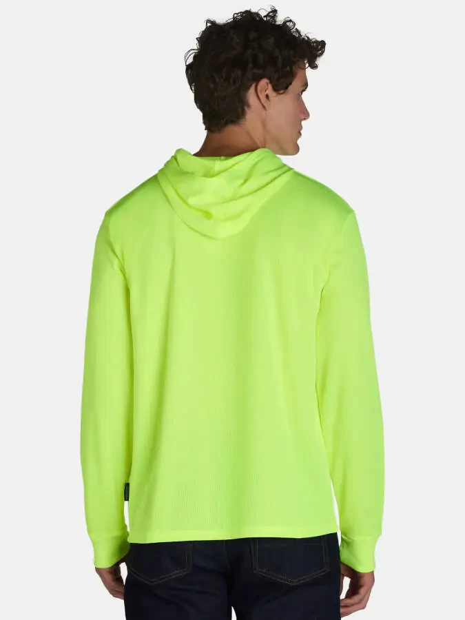 Erkaklar uchun uzoq yengli poliesterdan tikilgan ishlash ko'ylagi, M-XXL o'lchamlar - 1