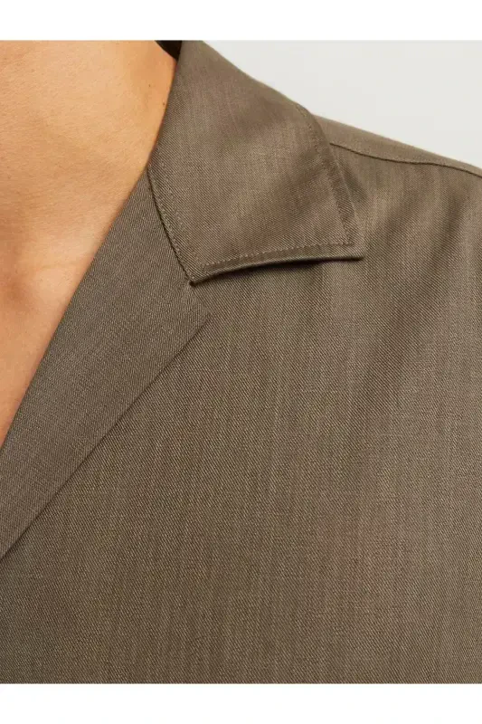 Erkaklar uchun V bo'yinli ko'ylak JPRCCAARON RESORT SHIRT S/S LN 12251027 - 3