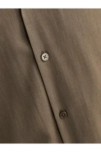 Erkaklar uchun V bo'yinli ko'ylak JPRCCAARON RESORT SHIRT S/S LN 12251027 - 4