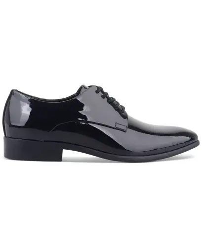 Erkaklar uchun Walkerr Lace-Up Dress Shoes, faqat Modazone'da — Qora - ALFANI (1)