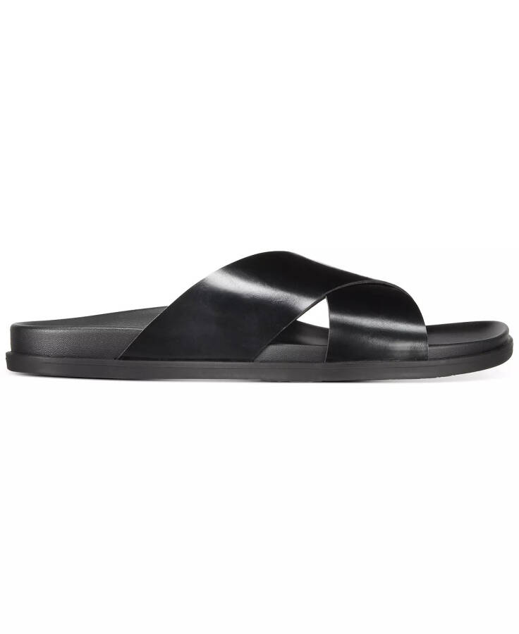 Erkaklar uchun Whitter xochli sandal, Modazone uchun yaratilgan Qora - 2