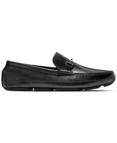 Erkaklar uchun Wyatt Bit Driving Loafer - Qora - 4