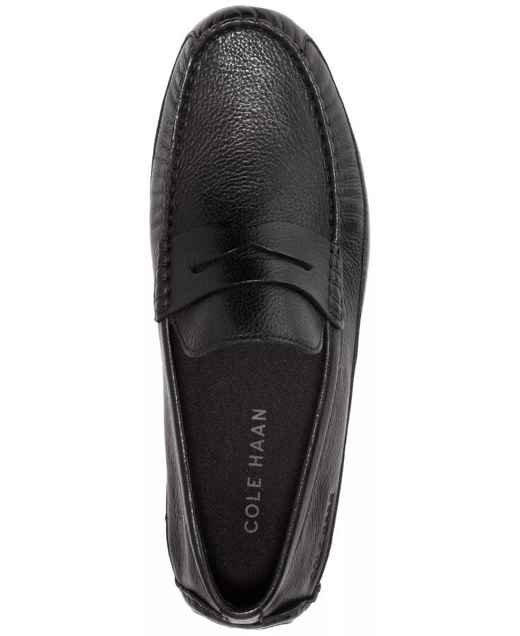 Erkaklar uchun Wyatt Slip-On Penny Drivers Black - 6