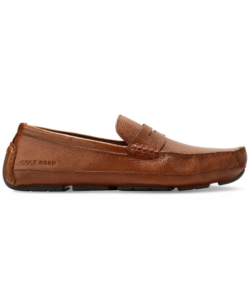 Erkaklar uchun Wyatt Slip-On Penny Haydovchilar Britaniya Tan - 2