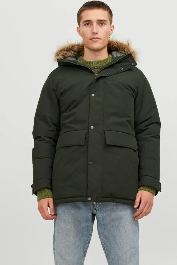 Erkaklar uchun xaki ko'ylagi (Model kodi: 12236096) - 1