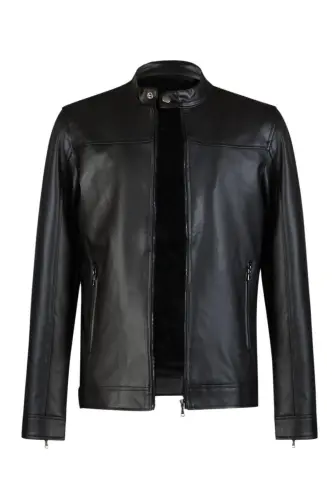 Erkaklar uchun yangi mavsum charm ko'ylagi - 5