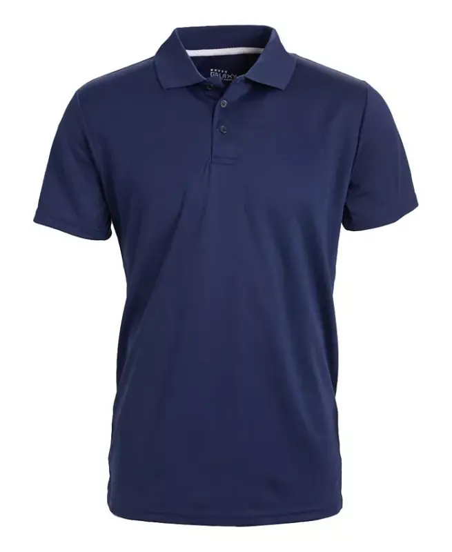 Erkaklar uchun yorliqsiz Dry-Fit namlikni yutuvchi polo ko'ylak - 1